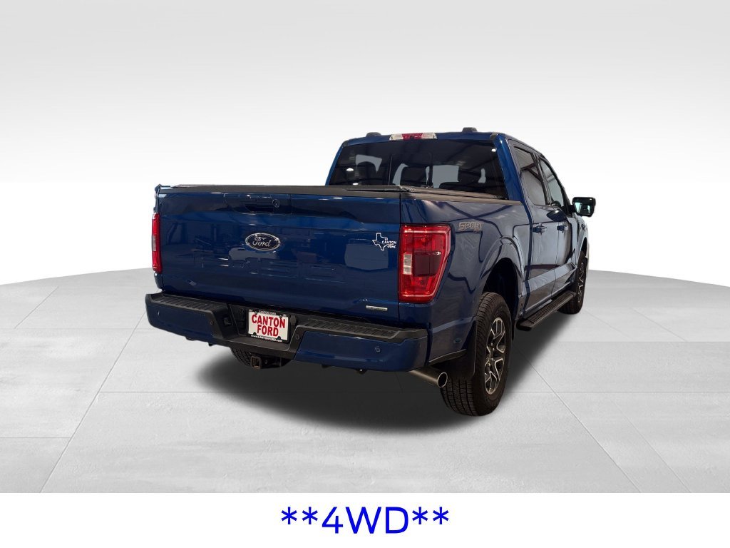 Certified Used 2023 Atlas Blue Metallic Ford XLT image 8