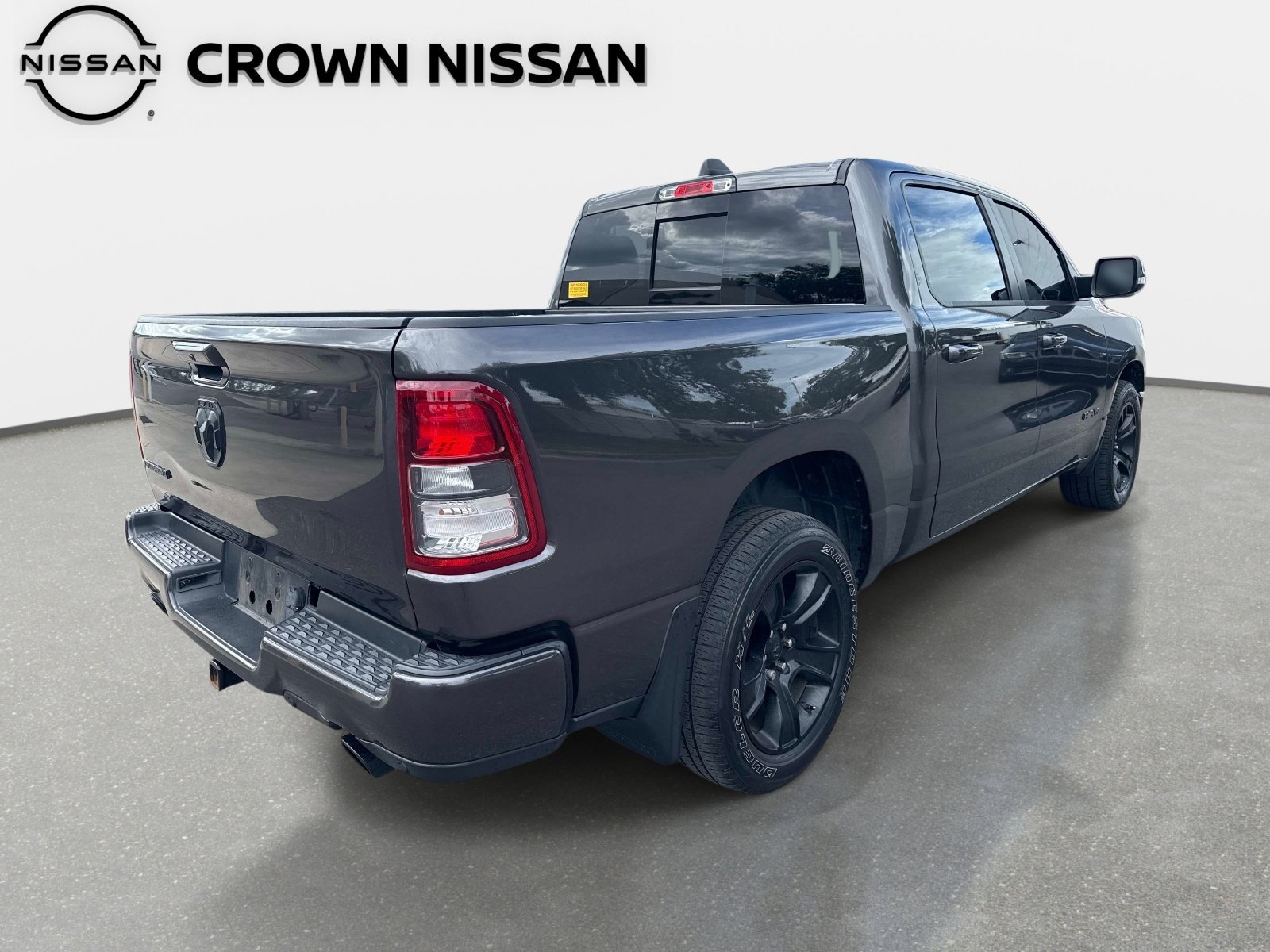 Used 2021 Granite Crystal Metallic Clearcoat Ram Big Horn image 7