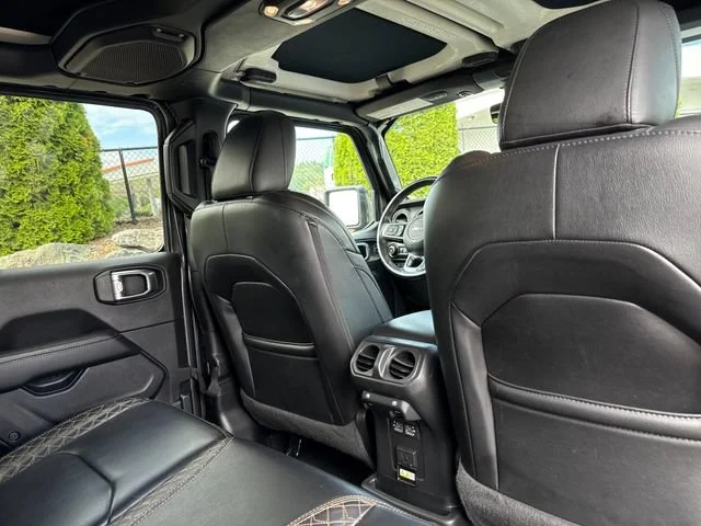 Used 2021 Granite Crystal Metallic Clearcoat Jeep Unlimited Sahara High Altitude 4xe image 23