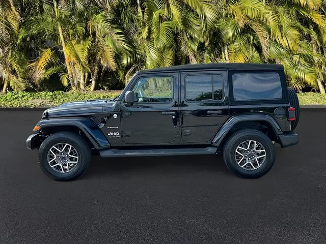 Used 2024 Black Jeep Sahara image 9