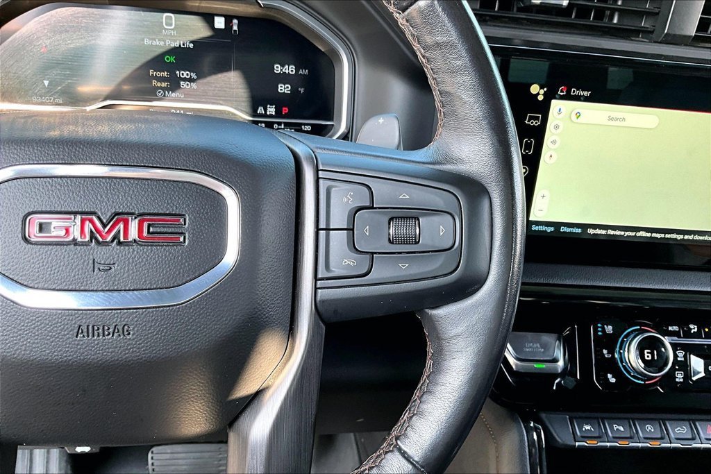 Used 2022 ONYX BLACK GMC AT4 image 21