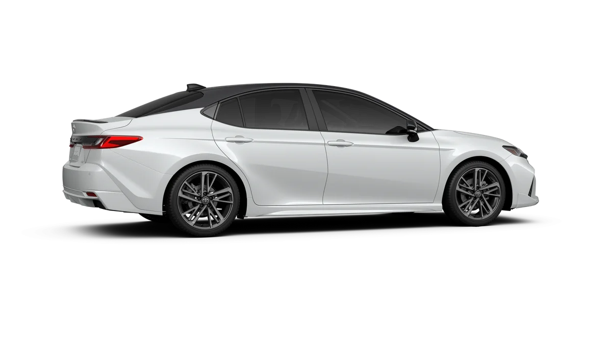 New 2026 Wind Chill Pearl with Midnight Black Metallic roof Toyota XSE image 10