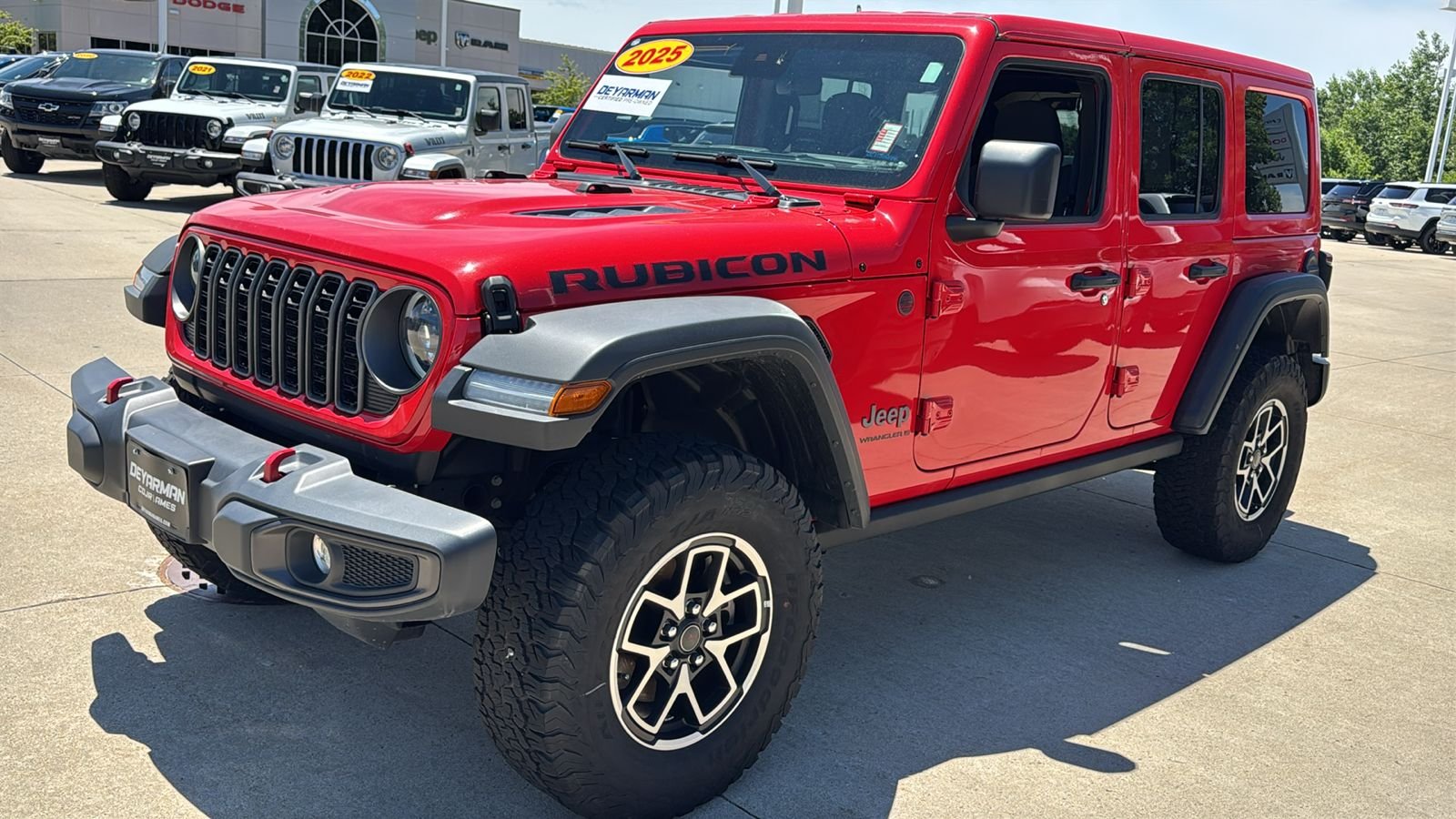 Used 2025 Red Jeep Rubicon image 5