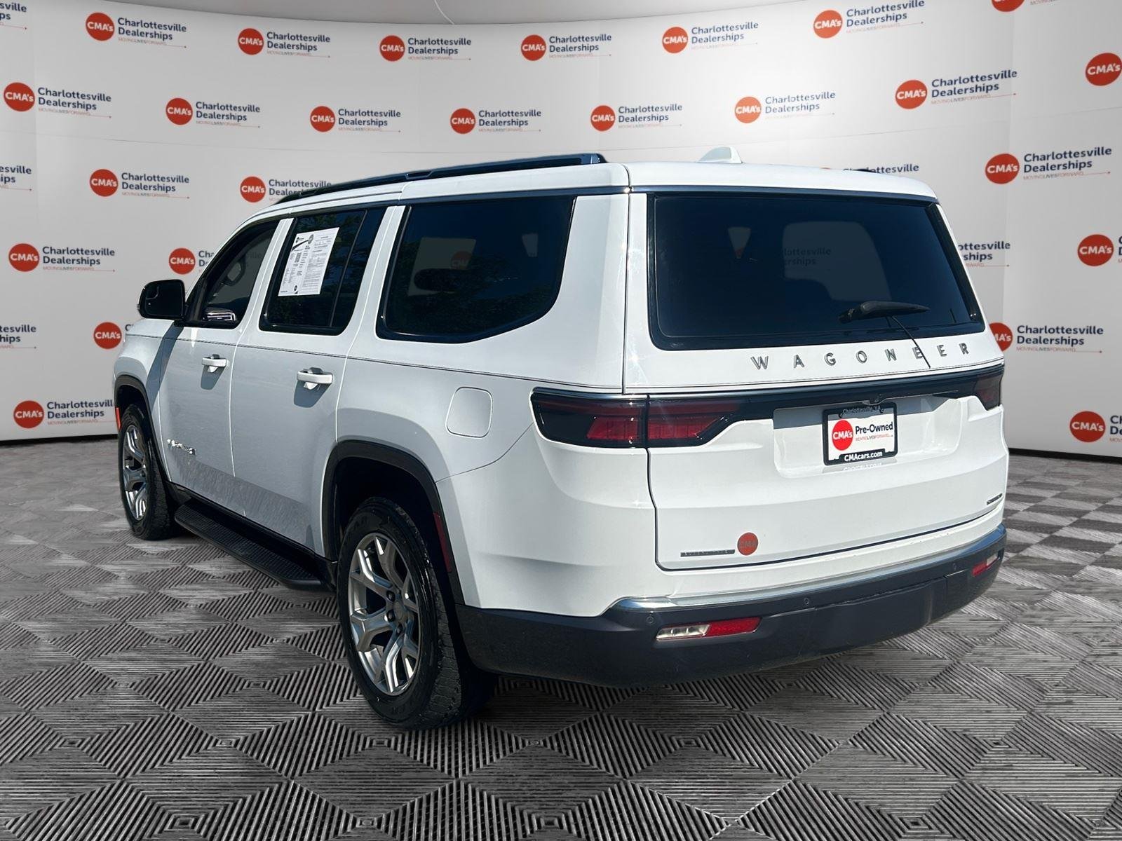 Used 2022 Bright White Clearcoat Jeep Series II image 3