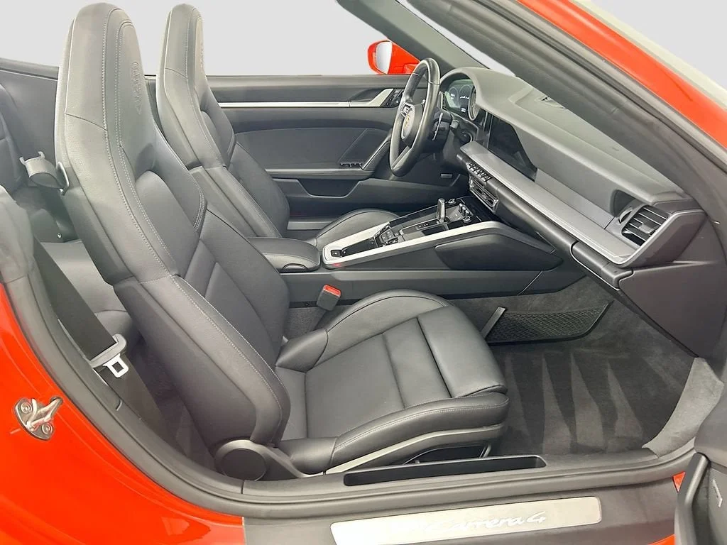 Used 2021 Lava Orange Porsche Carrera image 26