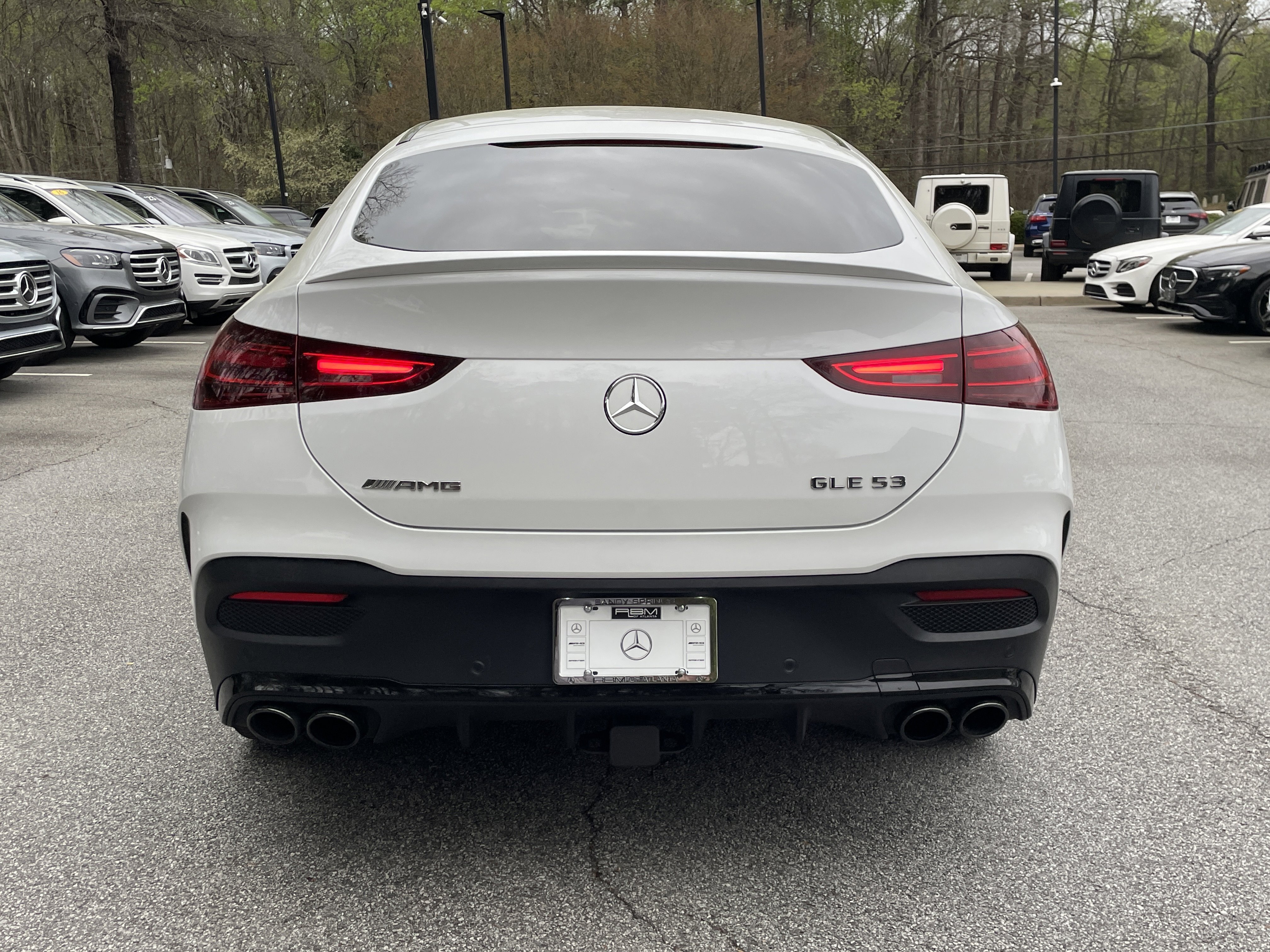 Certified Used 2025 MANUFAKTUR Moonlight White Metallic Mercedes-Benz AMG® GLE 53 4MATIC®+ Coupe image 7