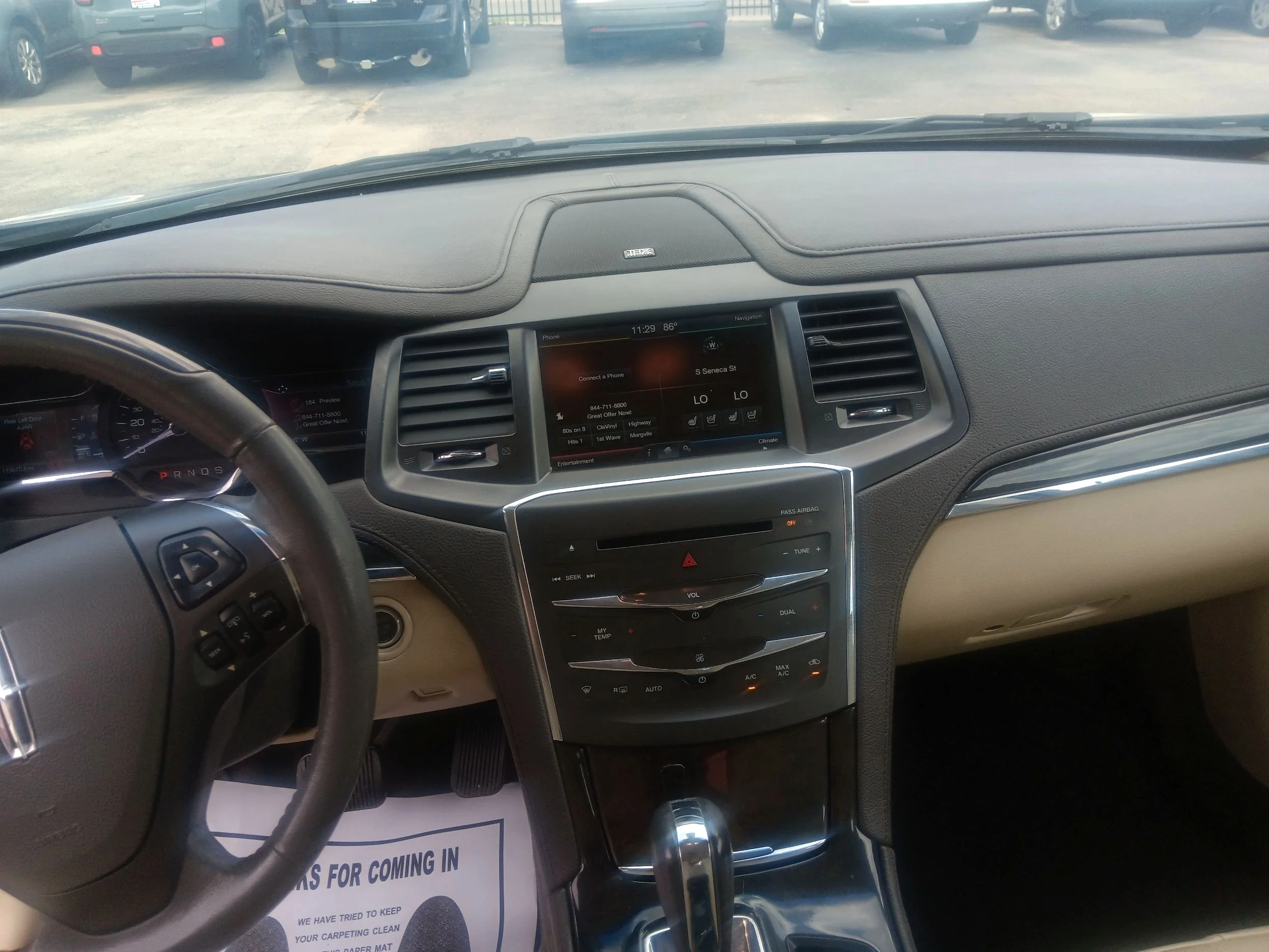 Used 2014 Black Lincoln base image 13