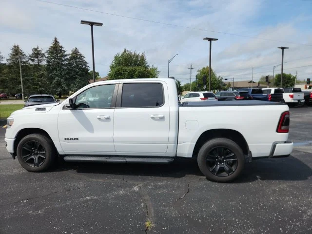 Used 2022 Bright White Clearcoat Ram Sport image 7