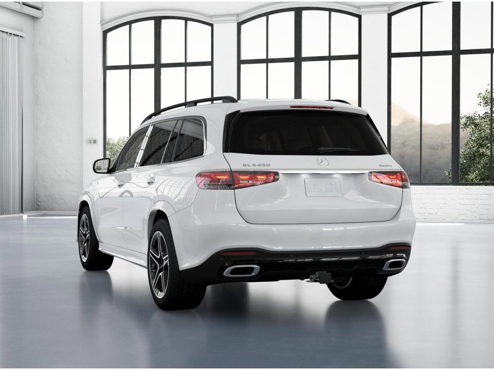 New 2026 Polar White Mercedes-Benz GLS 450 4D Sport Utility 4MATIC® image 28