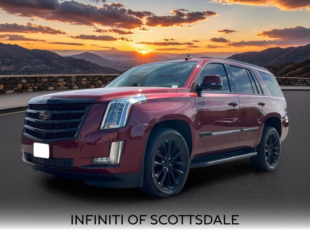 Used 2020 Red Passion Tintcoat Cadillac Luxury image 1