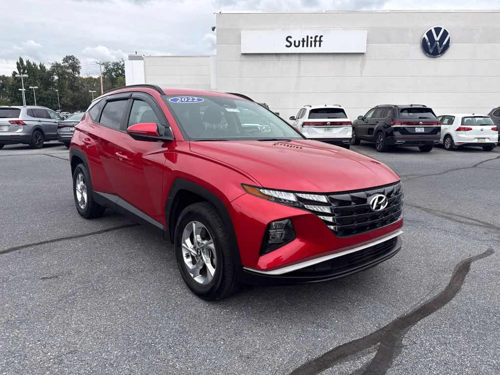 Used 2022 Calypso Red Hyundai SEL image 2