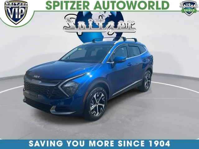 Used 2023 Blue Kia EX image 4