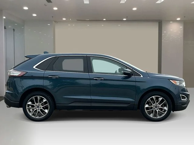 Used 2016 Blue Ford Titanium image 5