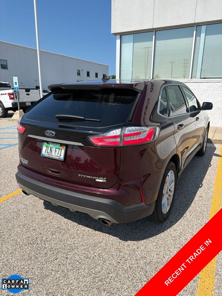 Used 2020 Red Ford Titanium image 3
