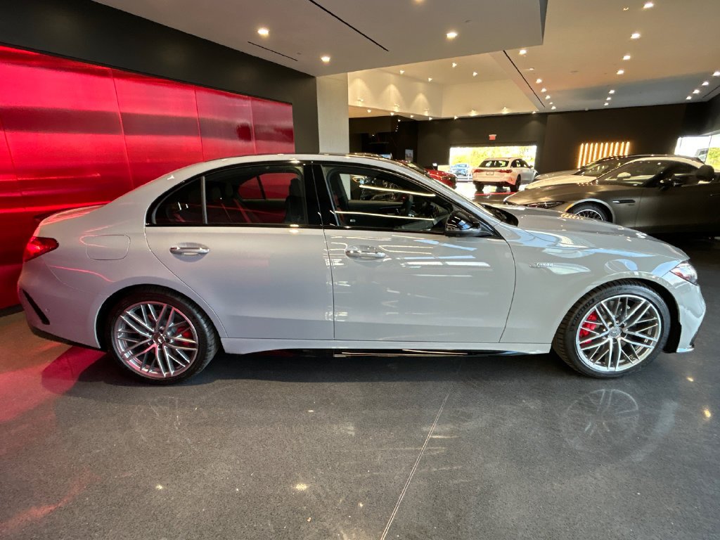 New 2026 MANUFAKTUR Alpine Grey Mercedes-Benz AMG® C 43 4MATIC Sedan image 4