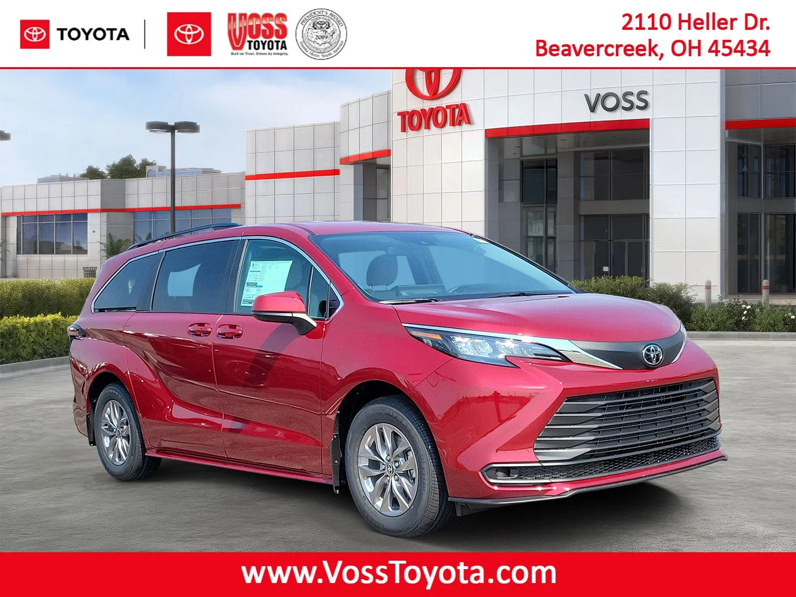 New 2026 Ruby Flare Pearl Toyota LE image 1