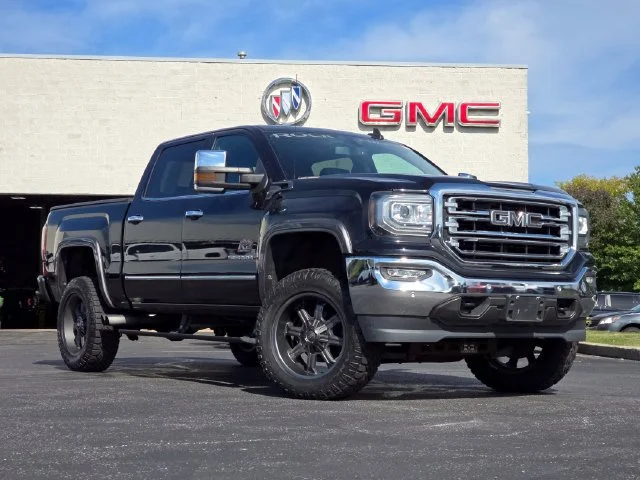Used 2017 ONYX BLACK GMC SLT image 4