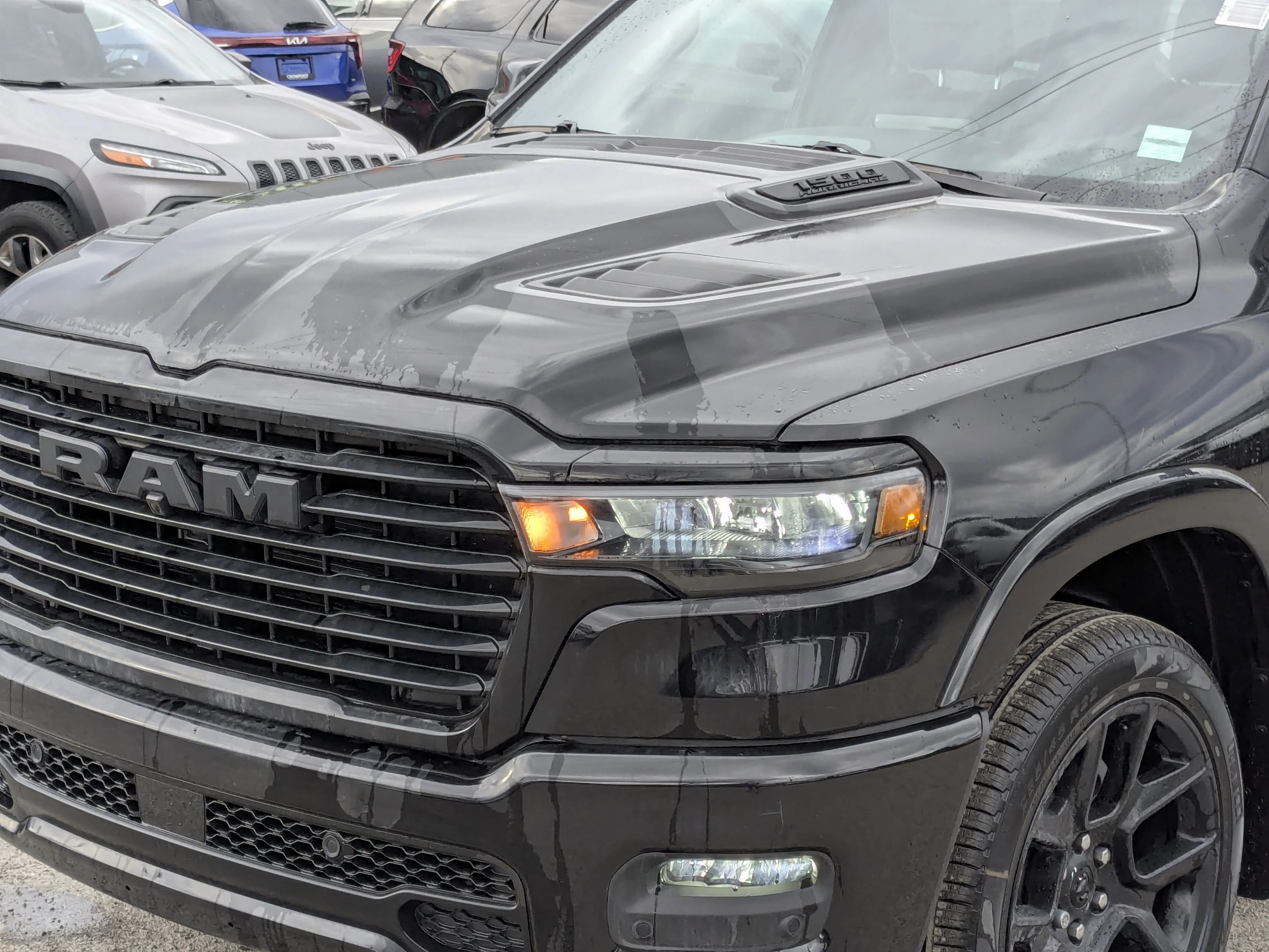 New 2026 Black RAM Laramie - - Twin Turbo - 22 Black Wheels - 14.4 Screen - Harman/Kardon - Pano Sunroof & More! image 10