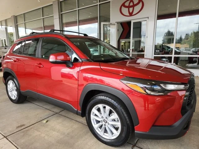 Certified Used 2022 Red Toyota LE image 4