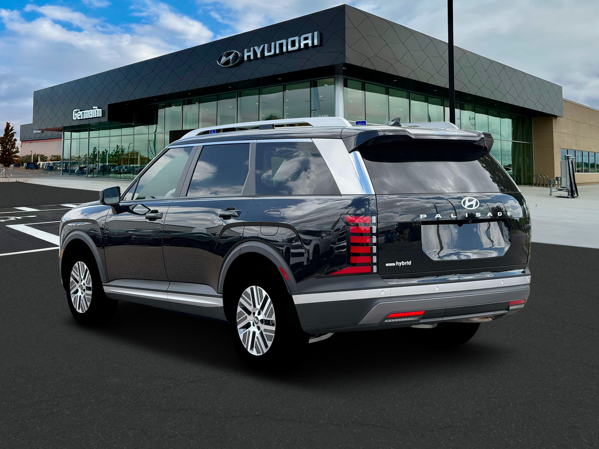 New 2026 Abyss Black Pearl Hyundai Blue SEL 7P image 5