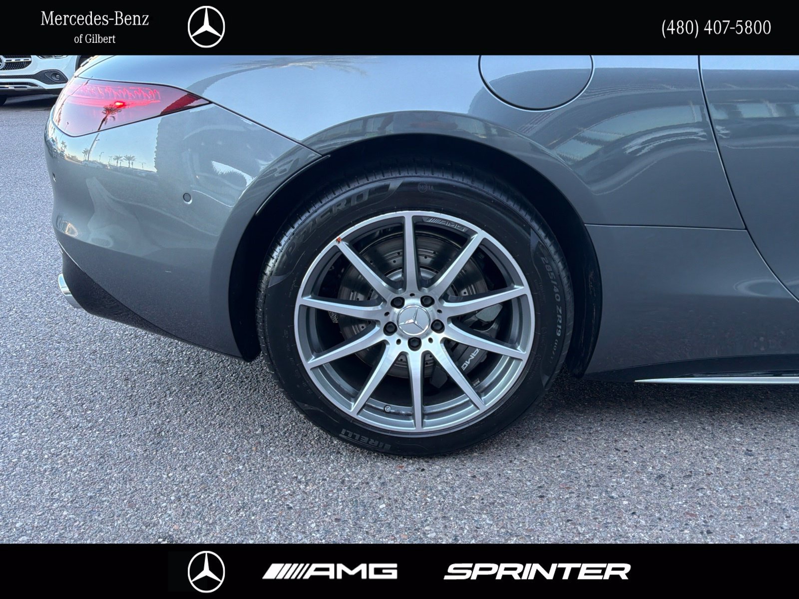 Certified Used 2025 Gray Mercedes-Benz SL 43 AMG® image 5