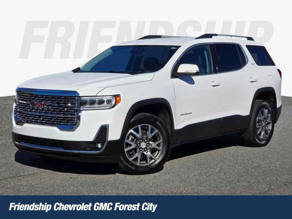 Used 2023 SUMMIT WHITE GMC SLT image 1