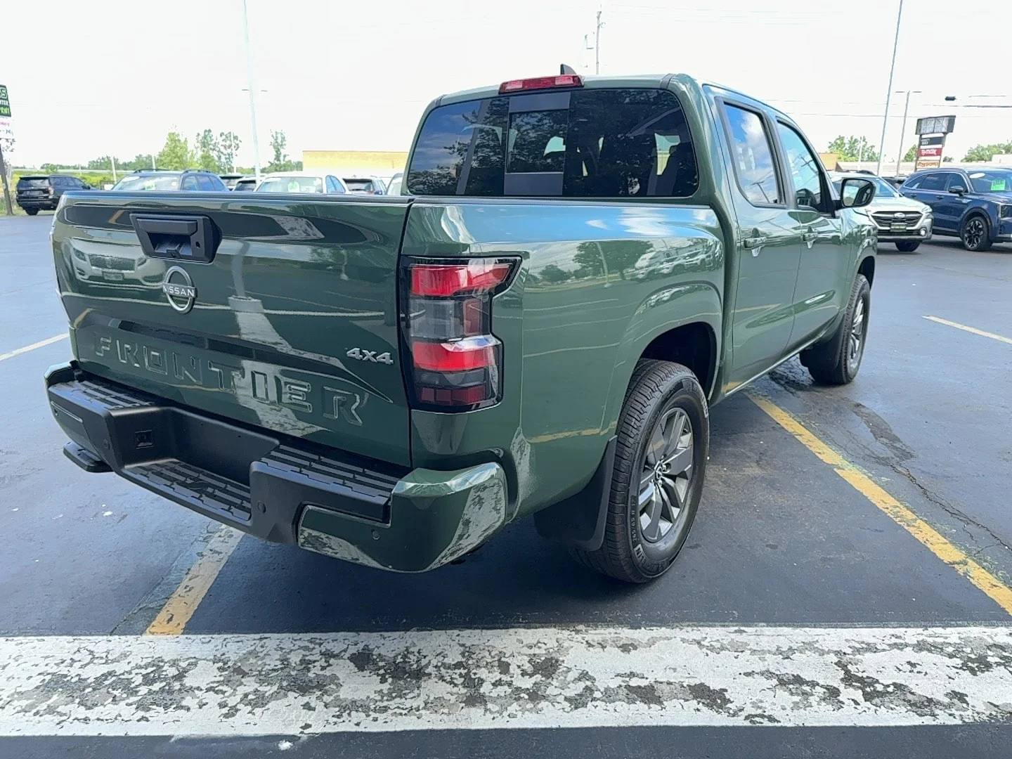 Used 2025 Tactical Green Metallic Nissan SV image 7