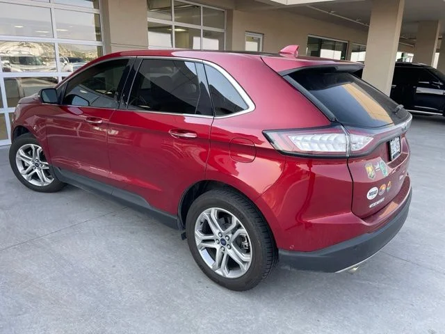 Used 2016 Red Ford Titanium image 4
