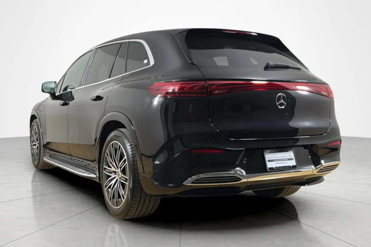Used 2024 Obsidian Black Metallic Mercedes-Benz EQS 450+ image 3