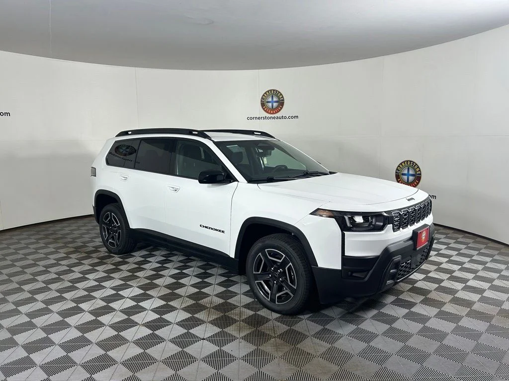 New 2026 Bright White Clearcoat Jeep Laredo image 15