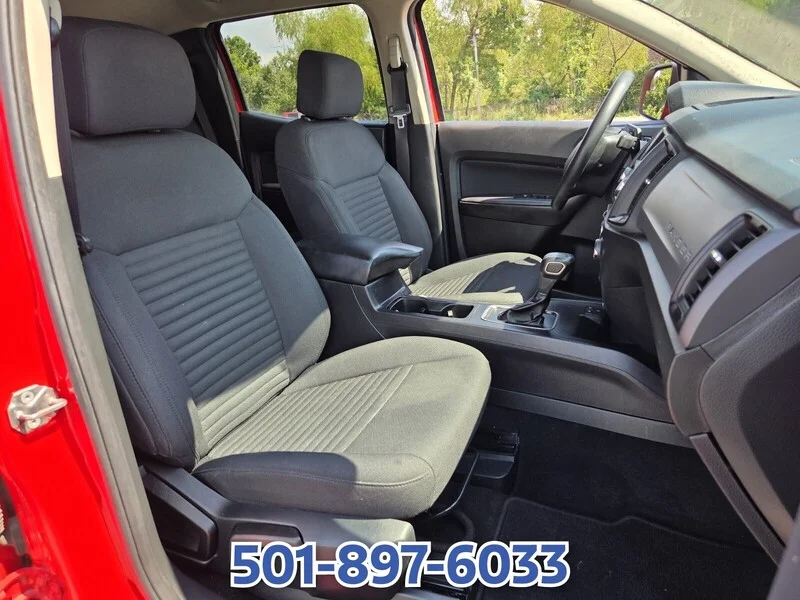 Used 2021 RED FORD XL 2WD SUPERCREW 5