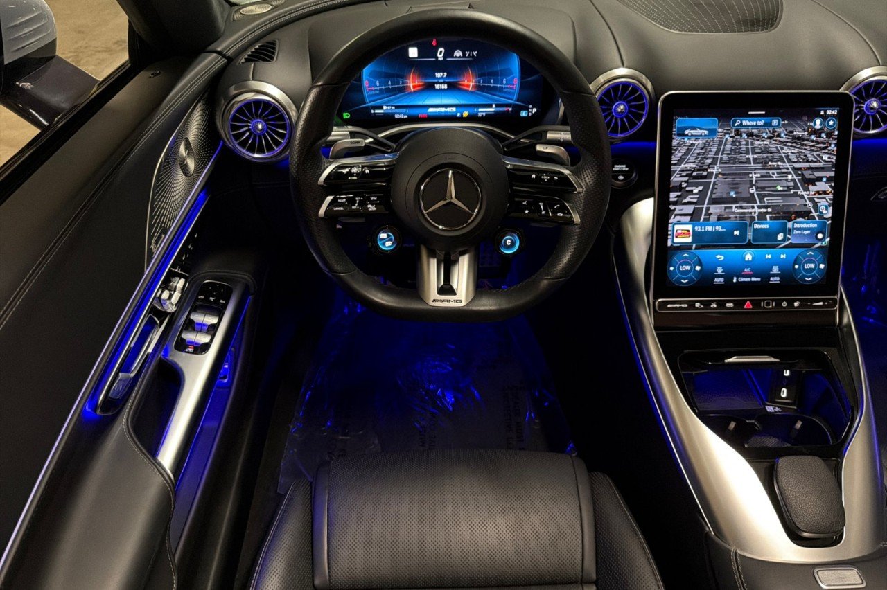 Certified Used 2022 Cirrus Silver Metallic Mercedes-Benz AMG® SL 55 image 14