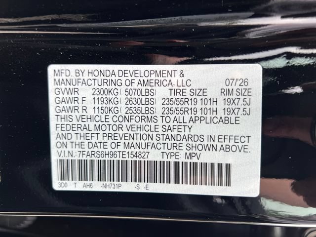 New 2026 Crystal Black Pearl Honda Sport Touring image 21