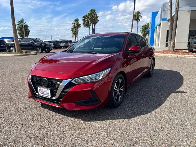 Used 2023 Red Nissan SV image 3