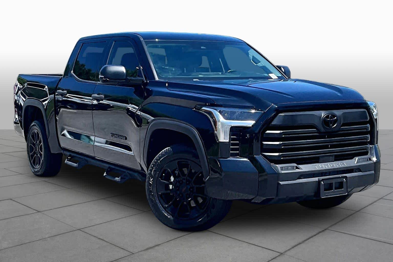 Used 2023 Midnight Black Metallic Toyota SR5 image 3