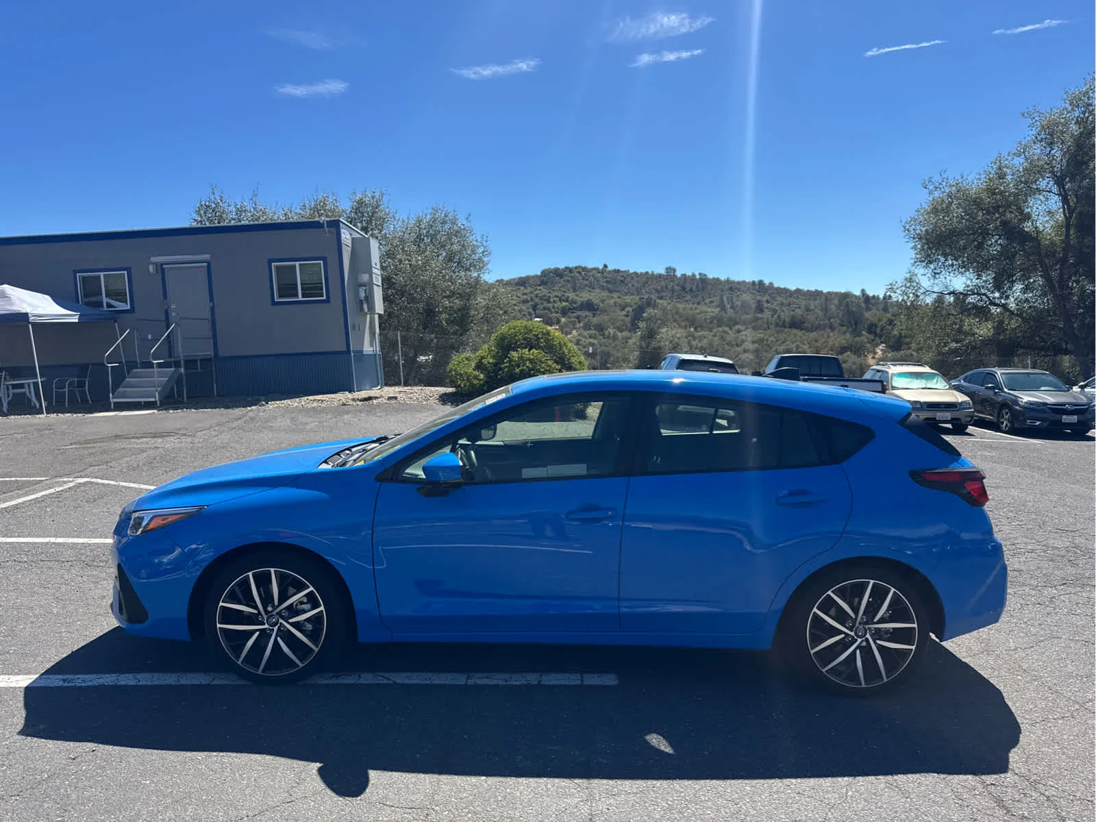 Used 2025 Oasis Blue Pearl Subaru Sport image 8