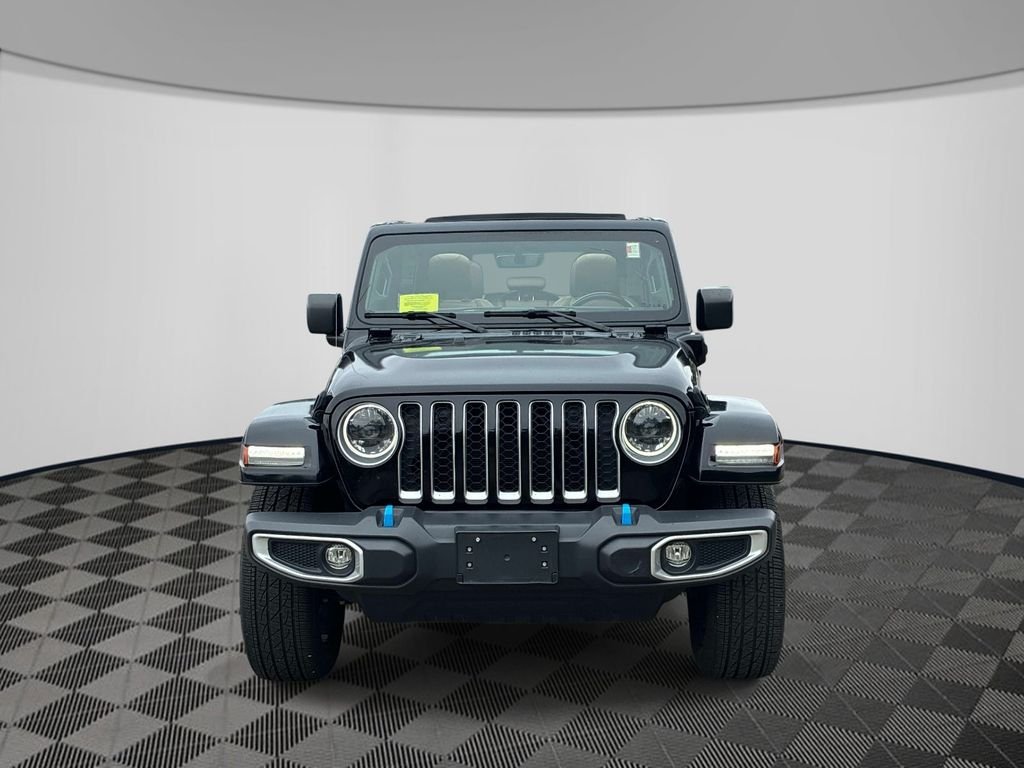 Used 2023 Black Jeep Sahara 4xe image 2