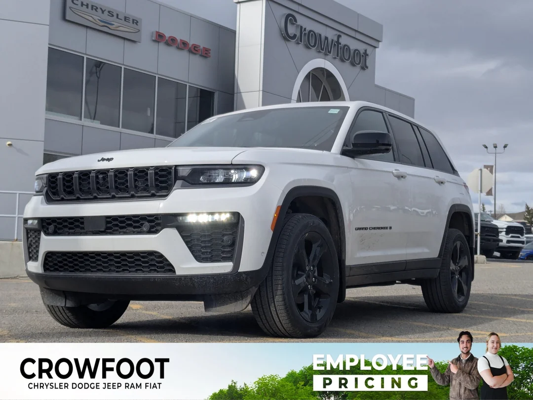 New 2026 White Jeep Limited - - 4x4 - Ltd Altitude Pkg - Lux Tech Grp II - Pano Sunroof - 20 Black Wheels & More! image 1