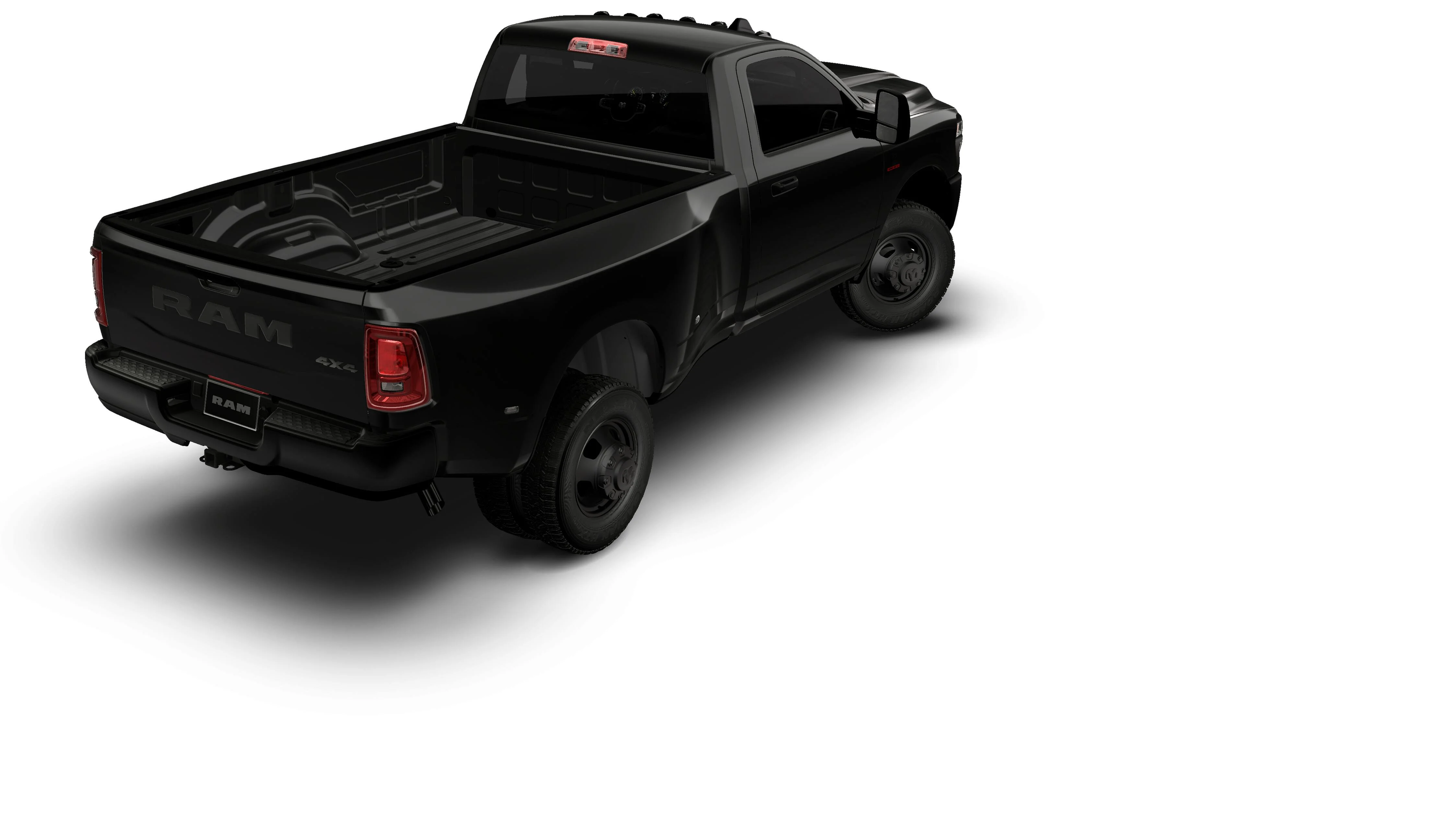 New 2026 Diamond Black Crystal Pearl-Coat Exterior Paint RAM TRADESMAN image 14