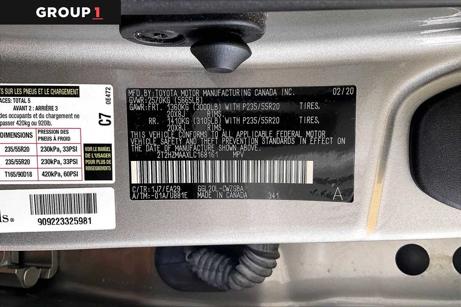 Certified Used 2020 Atomic Silver Lexus  image 34
