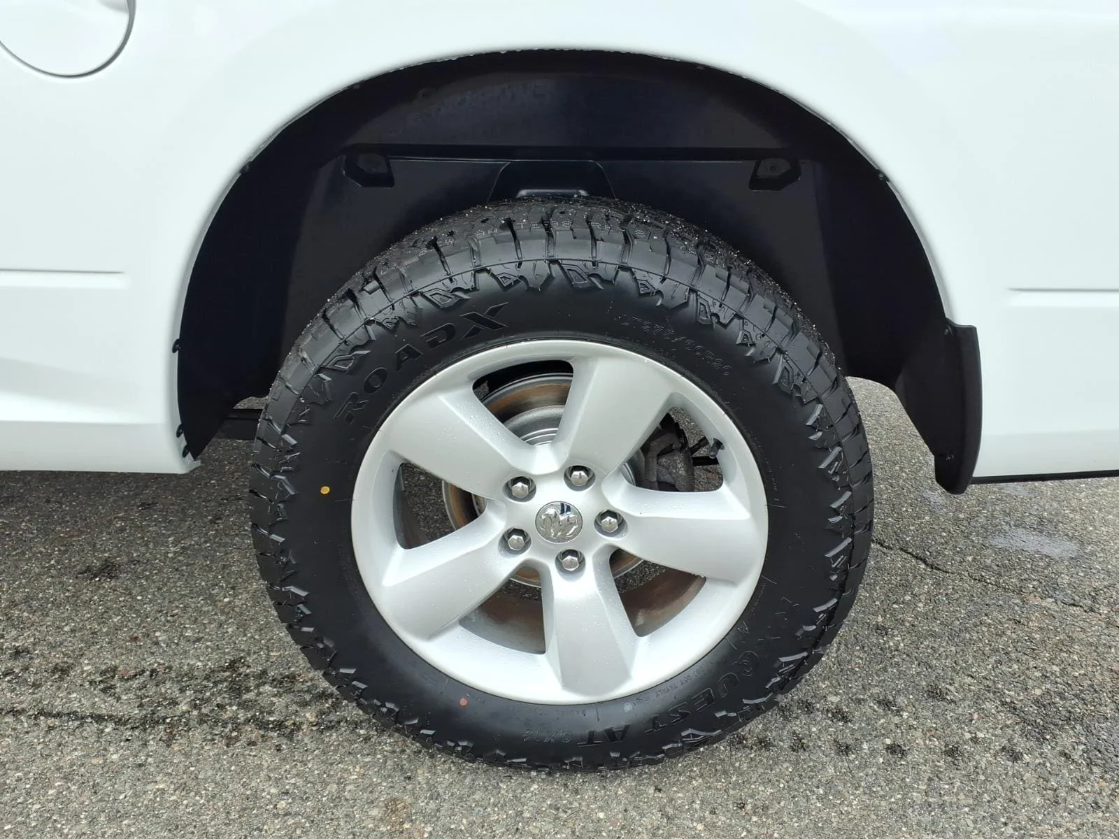 Used 2024 Bright White Clearcoat Ram SLT image 8