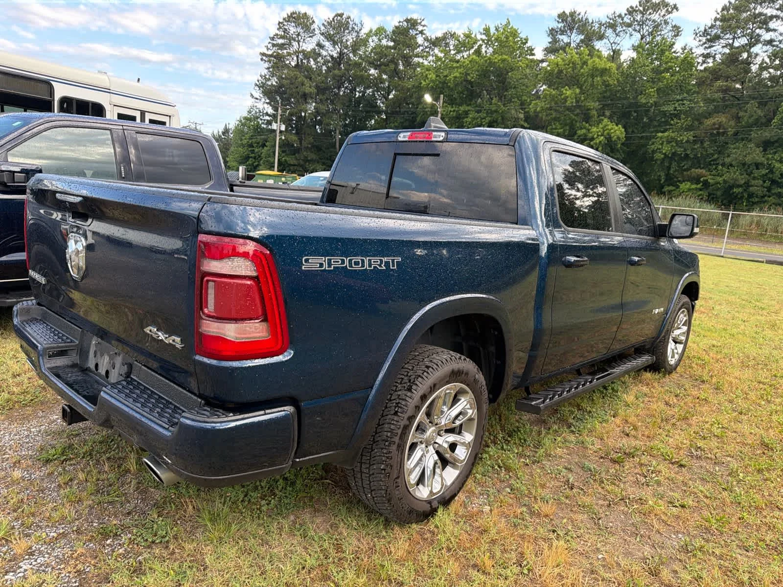 Certified Used 2022 Patriot Blue Pearlcoat Ram Laramie image 3