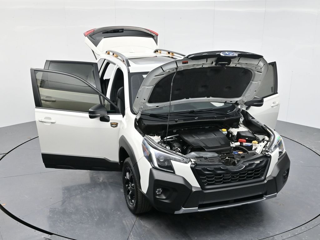 Used 2023 Crystal White Pearl Subaru Wilderness image 53