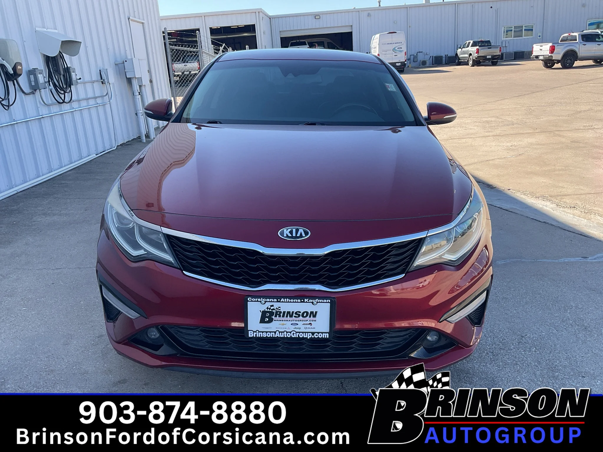 Used 2019 Passion Red Kia S image 2