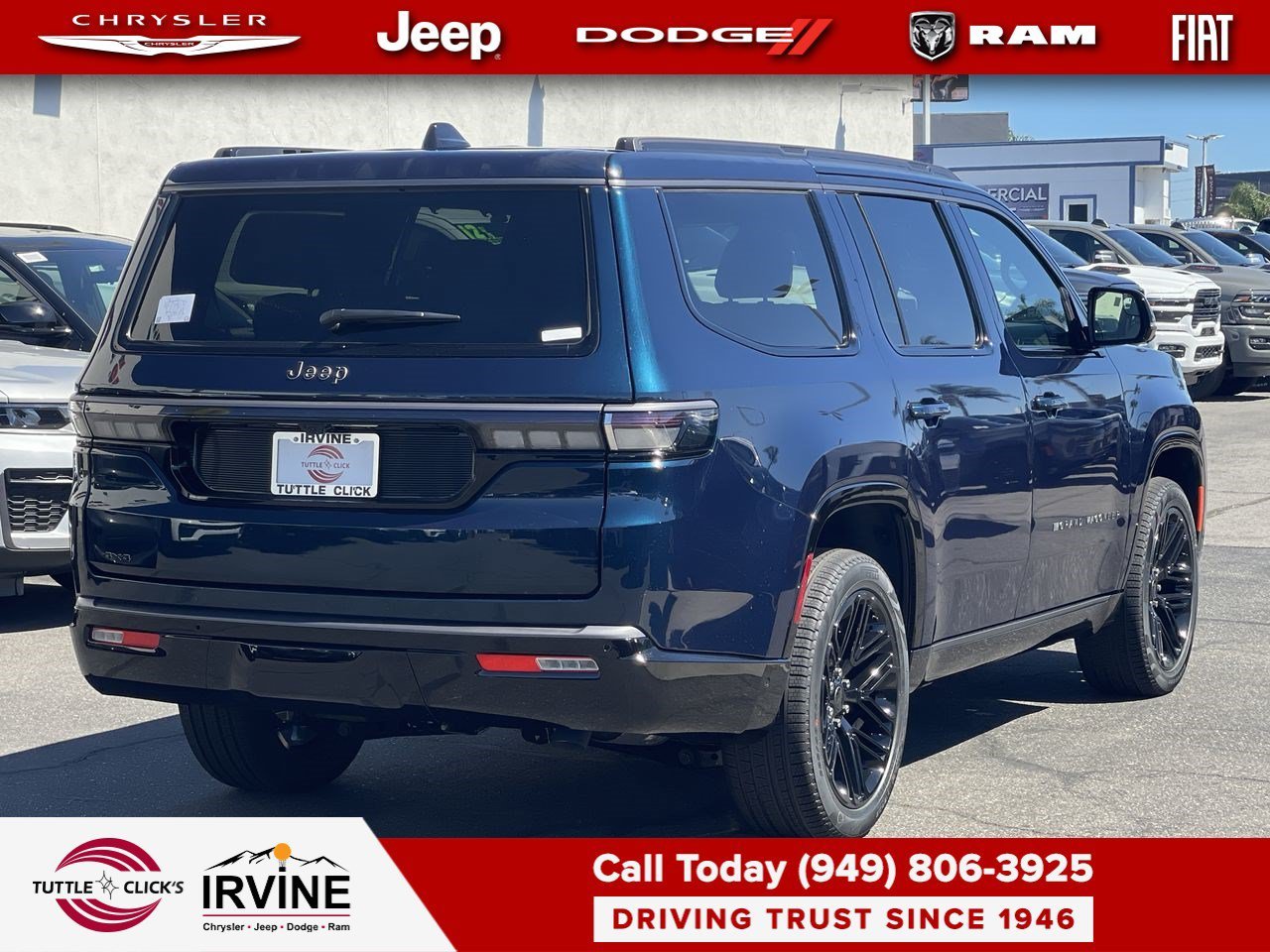 New 2026 Fathom Blue Pearlcoat Jeep Limited Reserve image 6