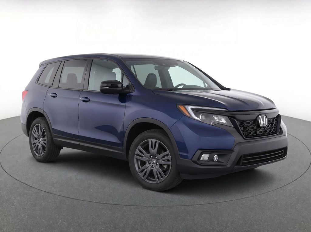 Used 2021 Blue Honda EX-L image 2