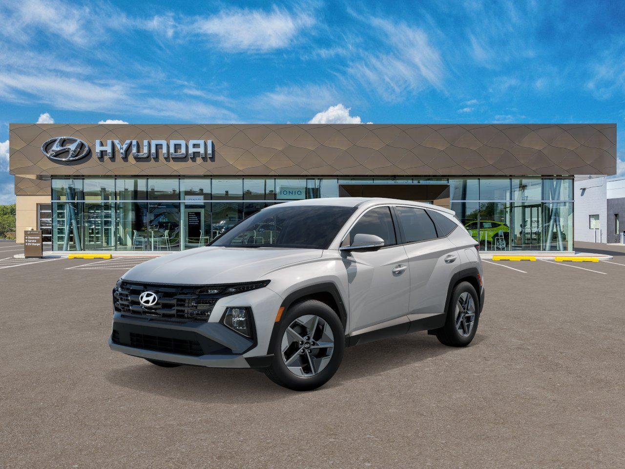 New 2026 Creamy White Pearl Hyundai SEL image 1