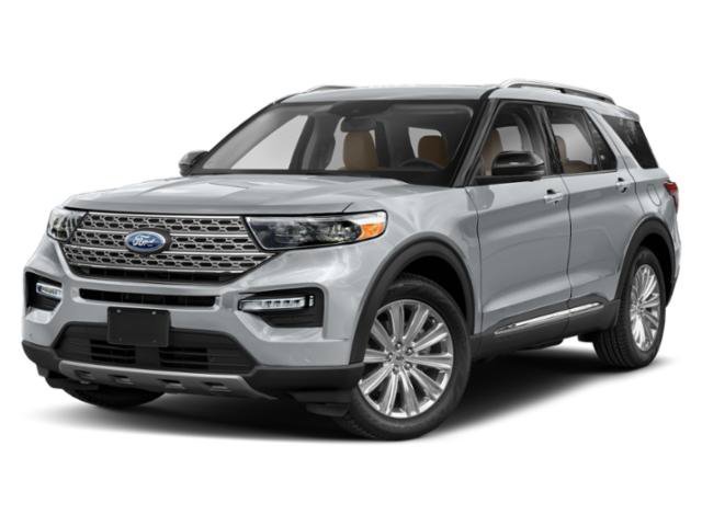 Used 2020 White Metallic Ford Limited image 1