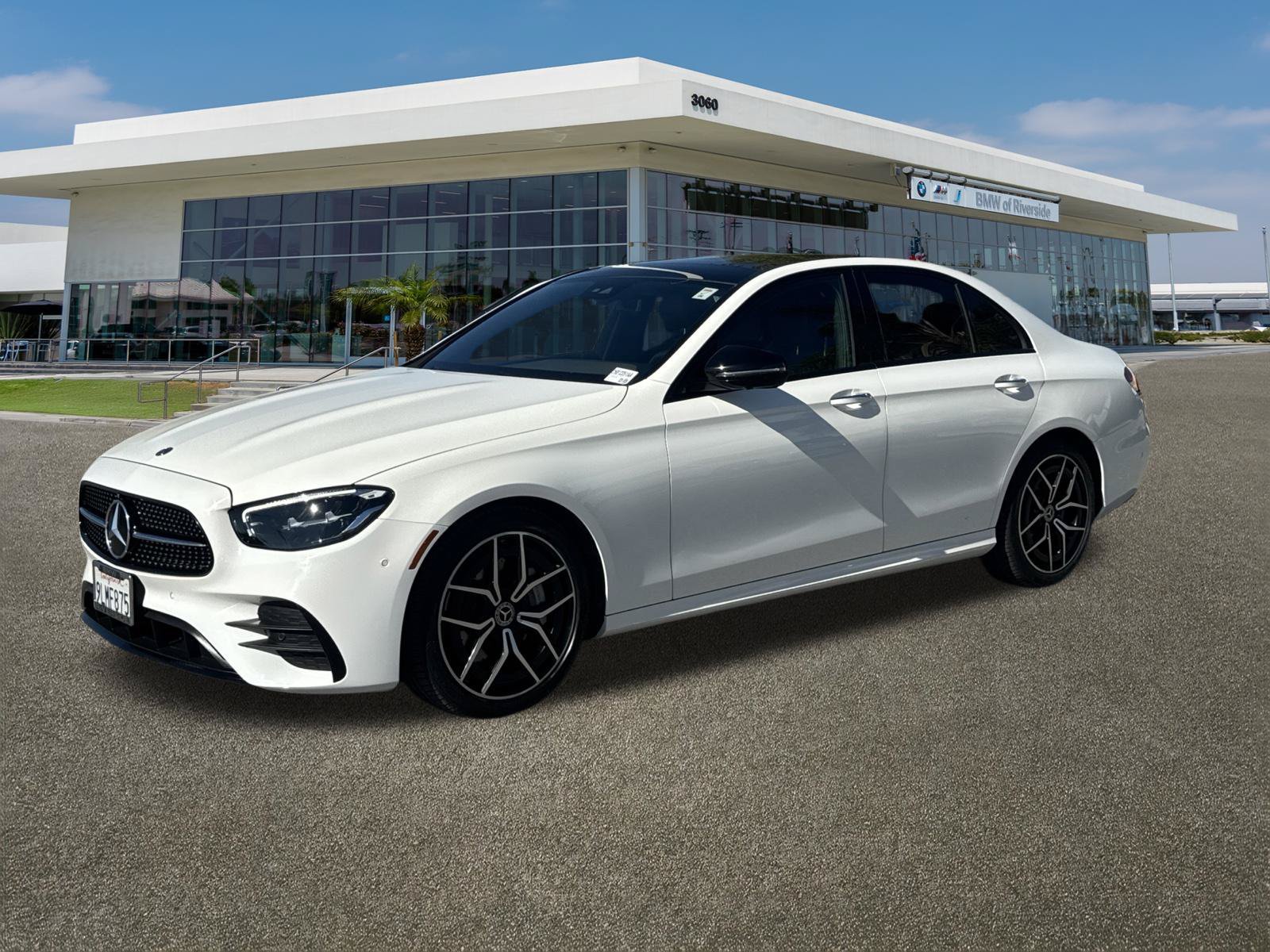 Used 2021 White Mercedes-Benz E 350 image 4