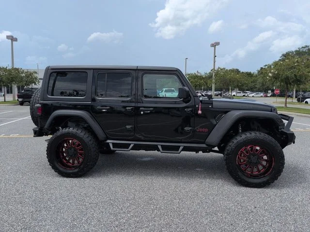 Used 2020 Black Jeep Unlimited Sport image 3